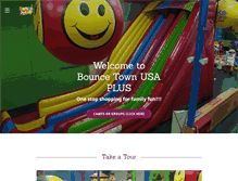Tablet Screenshot of bouncetownusa.com